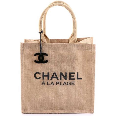 chanel a la plage tote|chanel handbags.